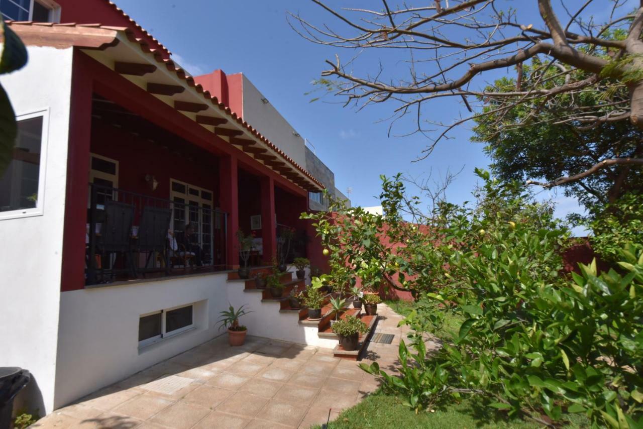 Casa El Tonelero Con Jardin Y Piscina Privada Villa Galdar Bagian luar foto
