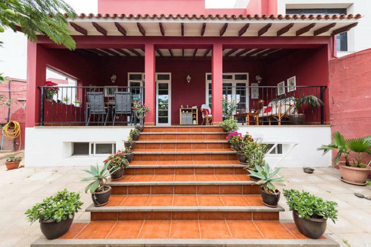 Casa El Tonelero Con Jardin Y Piscina Privada Villa Galdar Bagian luar foto